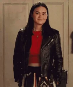 Rachel Valdez Wynonna Earp Black Leather Jacket