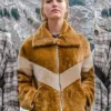 Ragnarok Theresa Frostad Eggesbo Brown Faux Fur Jacket