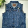 Raiders Denim Vest