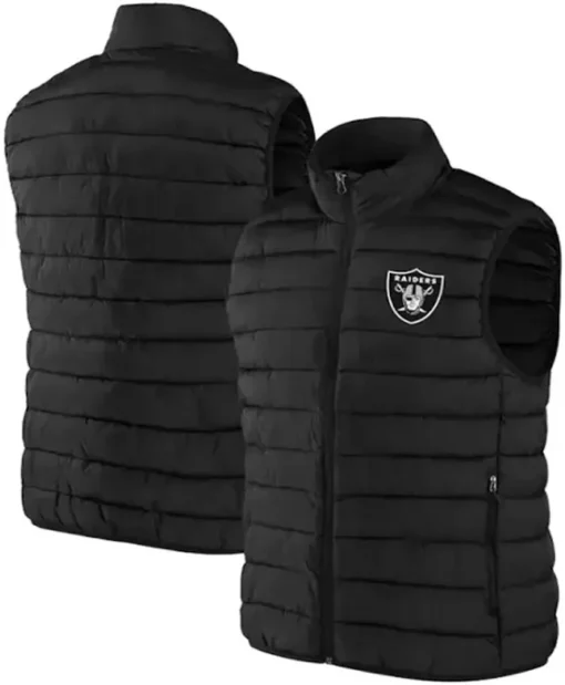 Raiders Puffer Vest On Sale