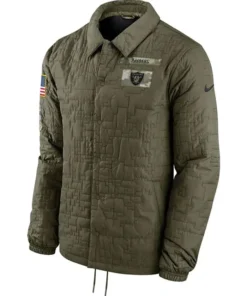 Raiders Salute to Service Green Jacket