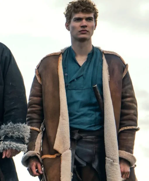Rand al’Thor The Wheel Of Time Brown Shearling Leather Coat