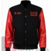 Shop Raw is War Varsity Letterman Jacket For Men And Women