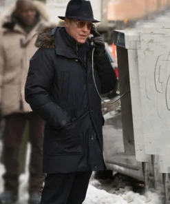 Raymond Reddington The Blacklist Black Parka Coat