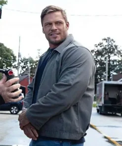 Reacher S02 Jack Reacher Cotton Grey Jacket