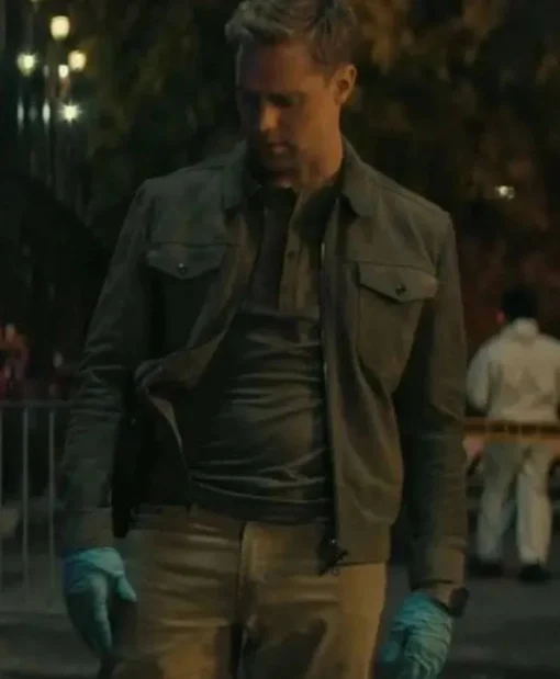 Reacher S02 Shaun Sipos Grey Wool Jacket