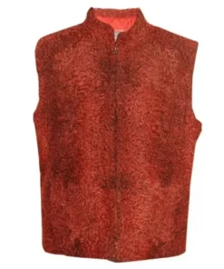 Real Sawarka Persian Lamb Fur Waistcoat Vest