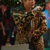 Rebelde Jeronimo Cantillo Leopard Print Coat