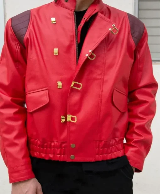 Red Akira Kaneda Leather Jacket