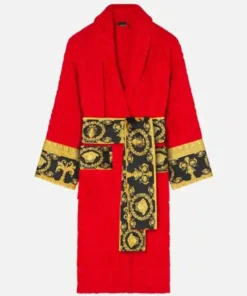 Red Versace Robe