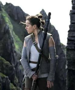 Rey Resistance Star Wars Grey Woolen Vest