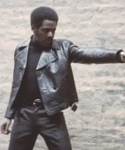 Richard Roundtree John Shaft 2019 Black Jacket