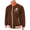 Rick Cleveland Browns Bomber Full-Zip Jacket