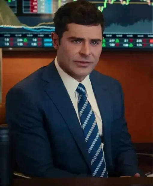 Ricky Stanicky 2024 Wes Blue Blazer