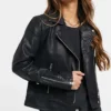 Riverdale S05 Toni Topaz Black Biker Jacket