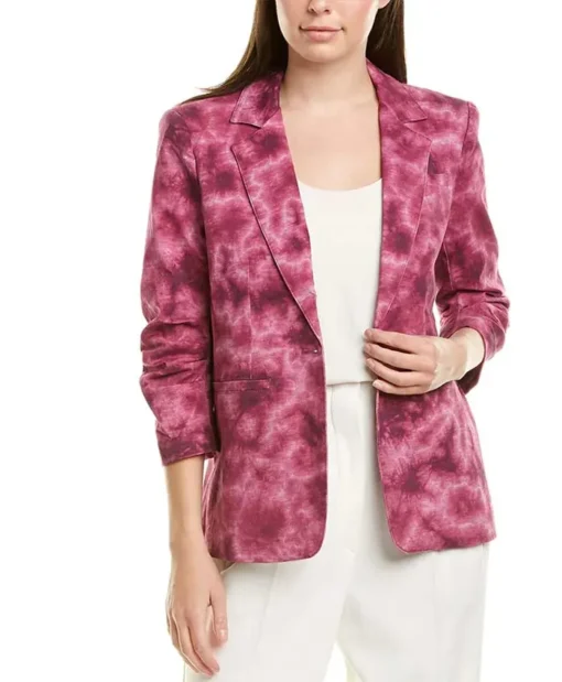 Riverdale S05 Vanessa Morgan Pink Suiting Fabric Blazer