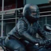 Robyn McCall The Equalizer 2021 Leather Biker Jacket