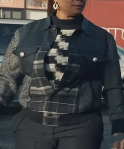 Robyn McCall The Equalizer Plaid Wool Jacket