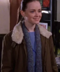 Rory Gilmore Gilmore Girls Brown Cotton Jacket