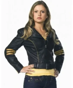 Rose Mciver Power Rangers Rpm Faux Leather Jacket