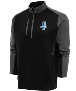 Rutledge Detroit Lions Quarter-Zip Pullover Jacket