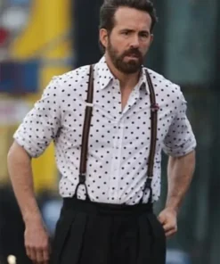 Ryan Reynolds IF 2024 Polka Dot Shirt