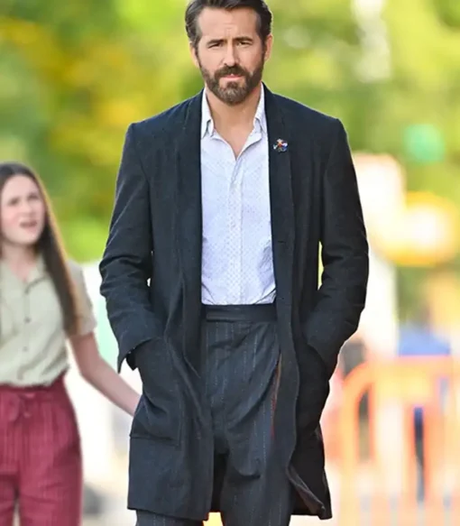 Ryan Reynolds Imaginary Friends Black Coat