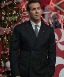 Ryan Reynolds Spirited Black Blazer