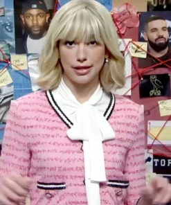 SNL Dua Lipa Tweed Jacket