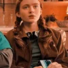 Sadie Sink Stranger Things Max Mayfield Brown Cord Jacket