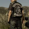 Order this Samcro Skeleton Sons Of Anarchy PU Leather Vest