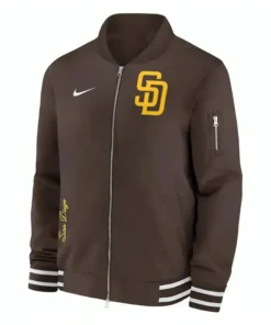 San Diego Padres Vintage Bomber Jacket