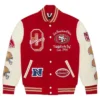 San Francisco 49ers OVO Letterman Varsity Jacket