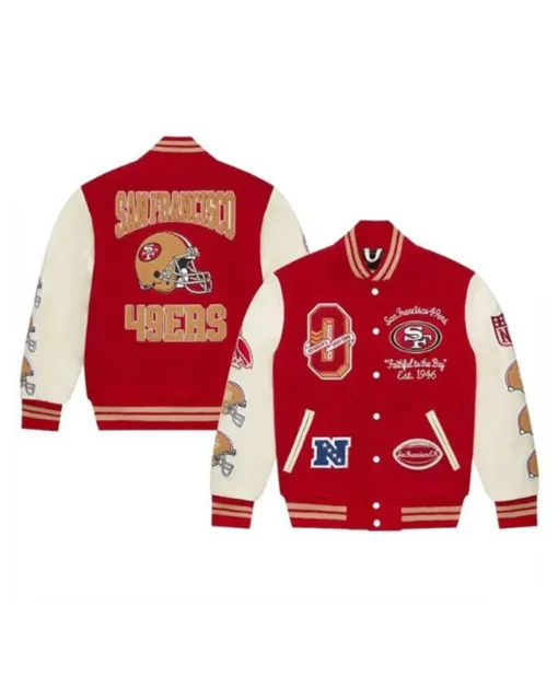 San Francisco 49ers OVO Varsity Jacket