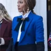 Savannah Lee Smith Gossip Girl S02 Blue & Black Coat