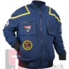 order Scott Bakula Star Trek Enterprise Flight Blue Bomber Jacket