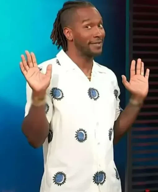 Scott Evans Access Hollywood Printed Shirt