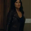 Scream Sidney Prescott Black Motorcycle Leather Jacket