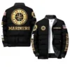 Seattle Mariners Puffer Black Bomber Jacket