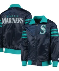 Seattle Mariners Warmup Pullover Jacket