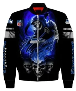 Seattle Seahawks Vintage Bomber Jacket