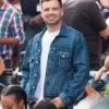 Sebastian Stan The 355 Nick Blue Jean Jacket