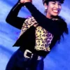 Selena Quintanilla 90s Singer Cheetah Leopard Pattern Print Wool Jacket