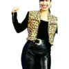 Selena Quintanilla Singer Leopard Cheetah Jacket
