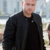 Sense8 Max Riemelt Leather Black Jacket