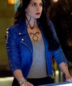 Shadowhunters Isabelle Lightwood Real Leather Jacket