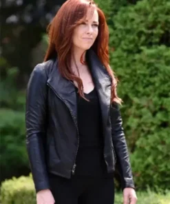 Shadowhunters Jocelyn Fray Black Faux Leather Jacket