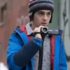 Shazam Jack Dylan Grazer Blue Polyester Hooded Jacket