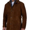 Sheriff Walt Longmire Suede Leather Coat