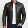 Johnson Men Jacket in Black